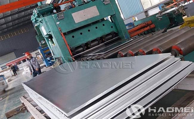 aluminum plate for ship composition