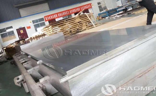 aluminum sheet thickness for boat deck