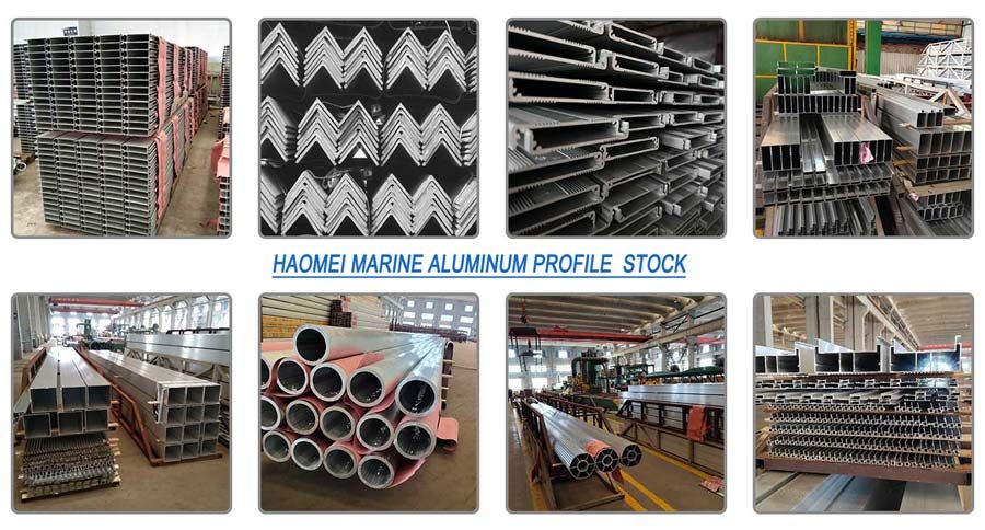 Marine Aluminum Profile Stock